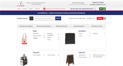 Desktop Screenshot of leedspromoproducts.com